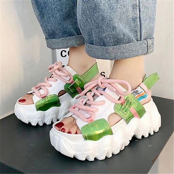 mixed colors platform women's sandals 2020 fashion summer lace-up women thick sole beach sandals casual chunky women shoes #dj9s, Black
mixed colors platform women's sandals 2020 fashion summer lace-up women thick sole beach sandals casual chunky women shoes #dj9s, Black