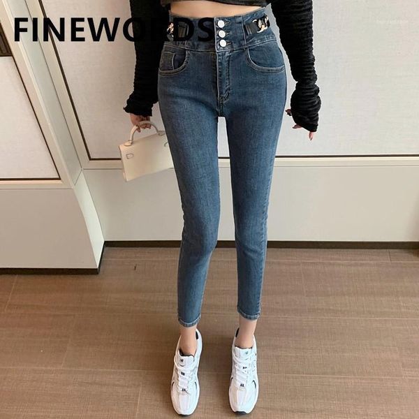 women's jeans fiords 3 button high waist skinny women korean classic blue push up casual streetwear slim denim pencil pants1
women's jeans fiords 3 button high waist skinny women korean classic blue push up casual streetwear slim denim pencil pants1