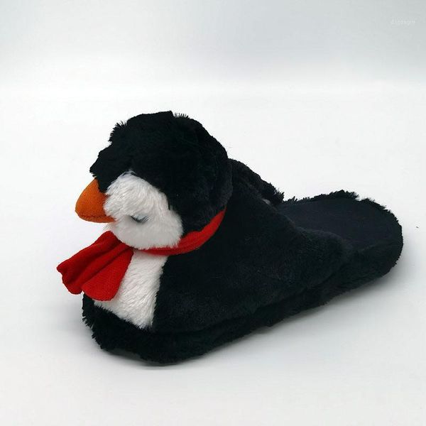 slippers penguin thick hard bottom shoes warm winter lovers home floor plush flat indoor special custom1, Black
slippers penguin thick hard bottom shoes warm winter lovers home floor plush flat indoor special custom1, Black