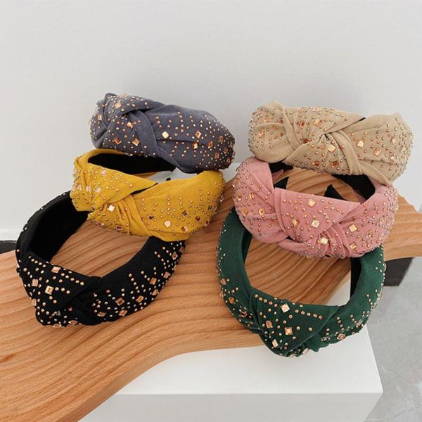 hair accessories fashion women diamond knotted wide-sided headband velvet rhinestone full drill wild girl band
hair accessories fashion women diamond knotted wide-sided headband velvet rhinestone full drill wild girl band