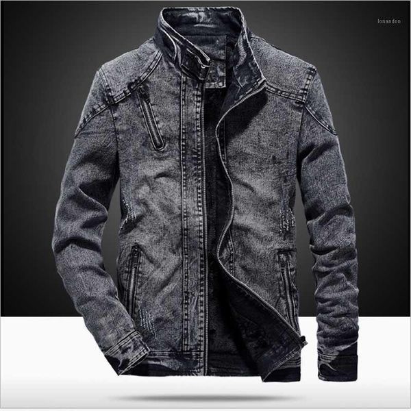 men's jackets men slim fit solid color casual mens jeans coat fashion stand clothes for black blue casaca hombre1, Black;brown
men's jackets men slim fit solid color casual mens jeans coat fashion stand clothes for black blue casaca hombre1, Black;brown