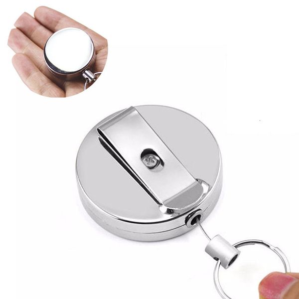 4cm metal delicate id card badge holder recoil belt clip durable retractable pull chain reel
4cm metal delicate id card badge holder recoil belt clip durable retractable pull chain reel