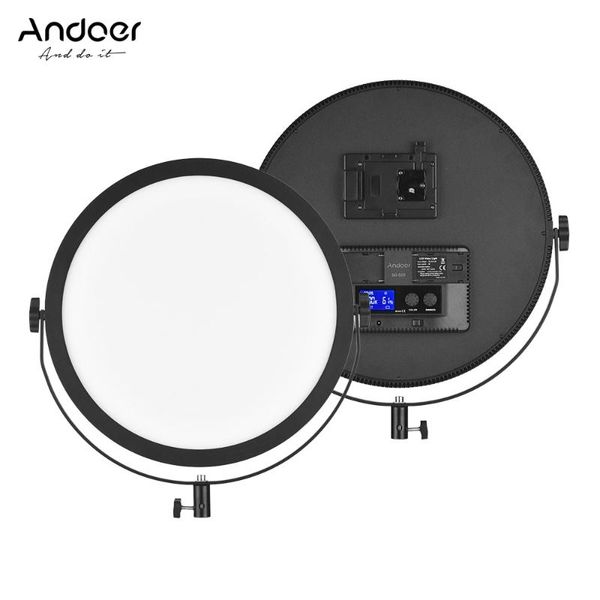 andoer so-50t ultrathin bi-color round led video light 3200k-5600k pgraphy fill light stepless diammable lcd display screen
andoer so-50t ultrathin bi-color round led video light 3200k-5600k pgraphy fill light stepless diammable lcd display screen