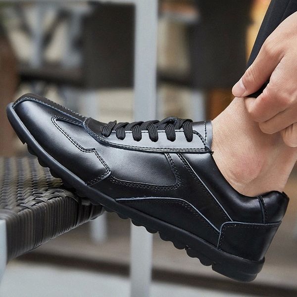men's flat work outdoor shoes lace up men thick bottom black casual shoes outdoor fashion genuine leather shoes for men a4 #ix5i
men's flat work outdoor shoes lace up men thick bottom black casual shoes outdoor fashion genuine leather shoes for men a4 #ix5i