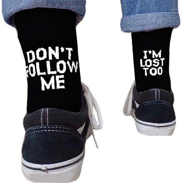 don't follow me i am lost too funny men and women's english letter socks1, Black
don't follow me i am lost too funny men and women's english letter socks1, Black