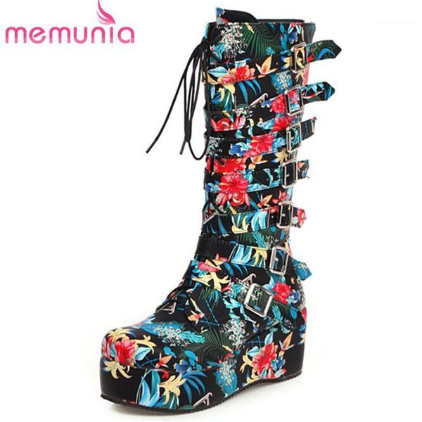 boots memunia 2021 big size 46 women mid calf buckle print autumn winter wedges platform punk casual shoes female1, Black
boots memunia 2021 big size 46 women mid calf buckle print autumn winter wedges platform punk casual shoes female1, Black