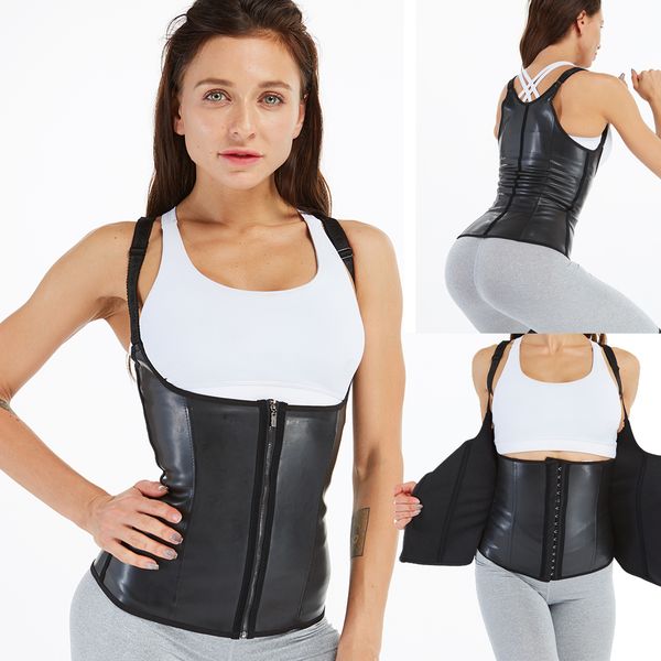 Latex waist trainer body shaper corset for slimming binder reductive strip woman slimming belt colombia girdles tummy faja, Black
Latex waist trainer body shaper corset for slimming binder reductive strip woman slimming belt colombia girdles tummy faja, Black
