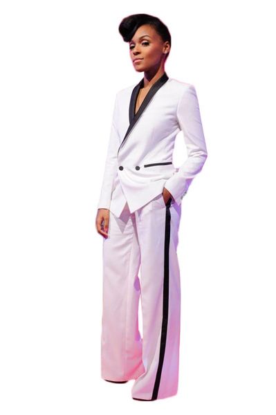 elegant fashion lady suit streetwear notched collar solid double breasted 2021 new design party jacket pant female, White
elegant fashion lady suit streetwear notched collar solid double breasted 2021 new design party jacket pant female, White