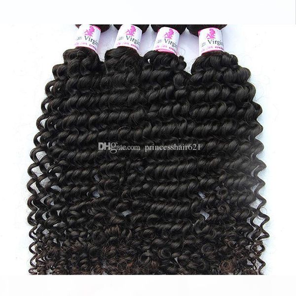 glamorous virgin brazilian hair weaves full cuticle remy human hair deep wave curly peruvian indian malaysian hair 4 bundles ing, Black 
glamorous virgin brazilian hair weaves full cuticle remy human hair deep wave curly peruvian indian malaysian hair 4 bundles ing, Black