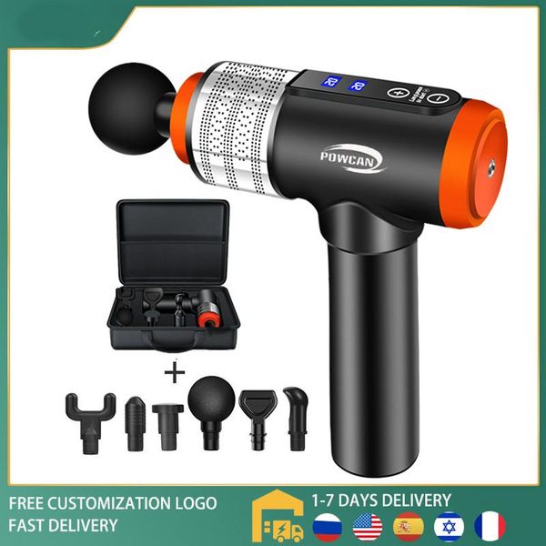massage gun fascia gun body massage relief muscle relax electric massager brushless motor fashion massage gun