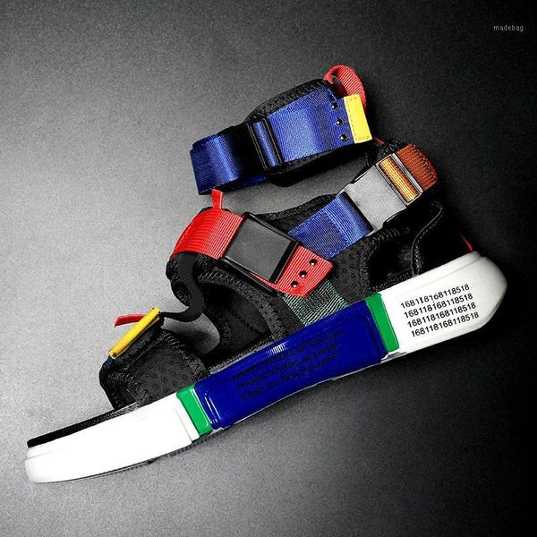 sandals meb summer shoes novelty design high-colorful hook and loop cool men beach sandalias hombre casual1, Black
sandals meb summer shoes novelty design high-colorful hook and loop cool men beach sandalias hombre casual1, Black