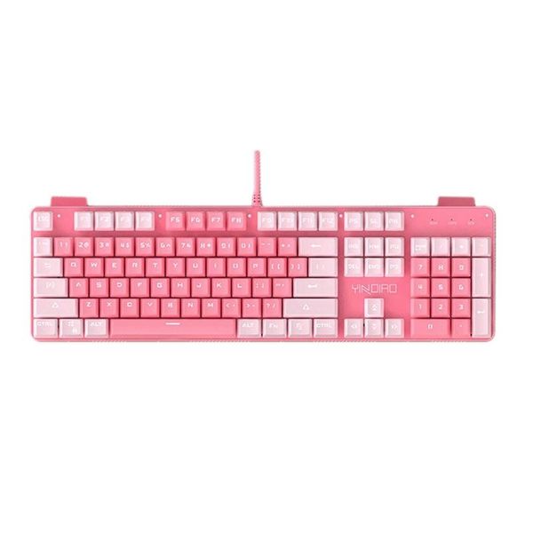 gaming mechanical keyboard 104 ключей usb wired игровая клавиатура для пк компьютер gamer романтическая розовая тема
gaming mechanical keyboard 104 ключей usb wired игровая клавиатура для пк компьютер gamer романтическая розовая тема