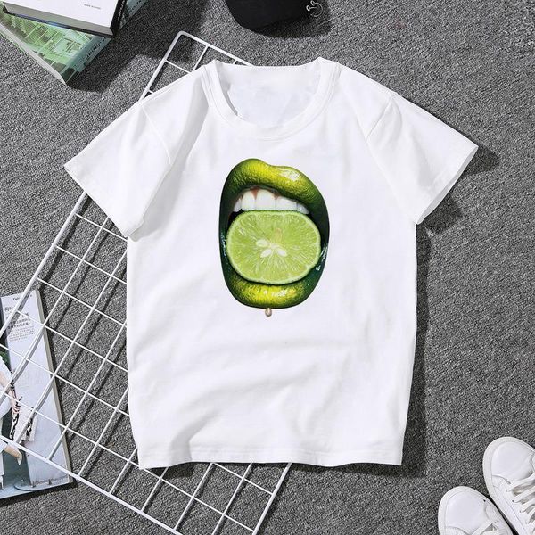 kiwi lip fruit gub thirts с коротким рукавом повседневная белое летнее женское футболки tee harajuku girls streetwear tops tee, White
kiwi lip fruit gub thirts с коротким рукавом повседневная белое летнее женское футболки tee harajuku girls streetwear tops tee, White