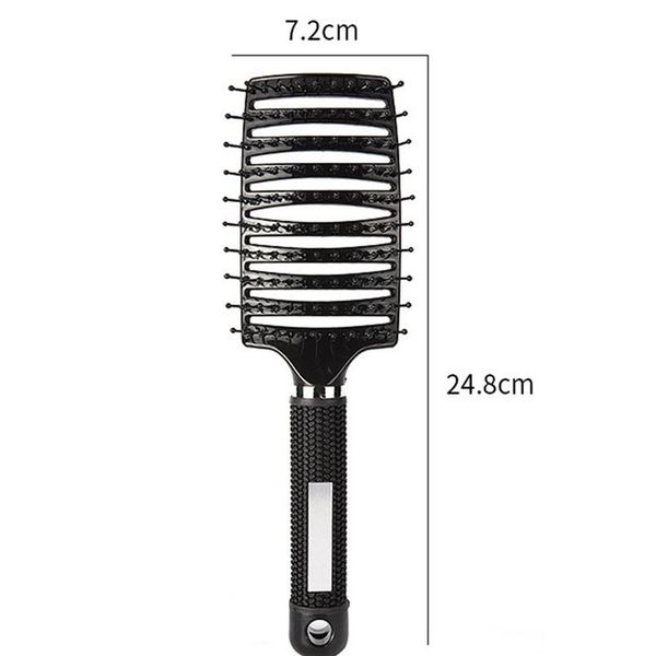 1pc large curve curly hair brush scalp massage comb curly detangle hair brush salon hairdressing tool hair comb sqclfk, Silver
1pc large curve curly hair brush scalp massage comb curly detangle hair brush salon hairdressing tool hair comb sqclfk, Silver