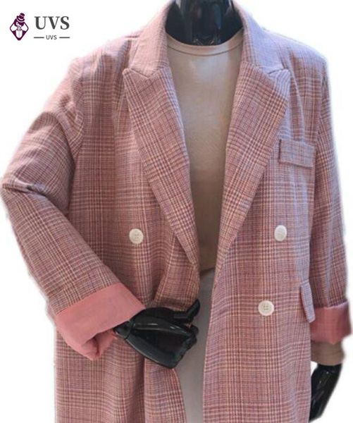 ladies blazer casual temperament loose plaid suit jacket female korean temperament double-breasted office suit 2019 autumn new, White;black
ladies blazer casual temperament loose plaid suit jacket female korean temperament double-breasted office suit 2019 autumn new, White;black