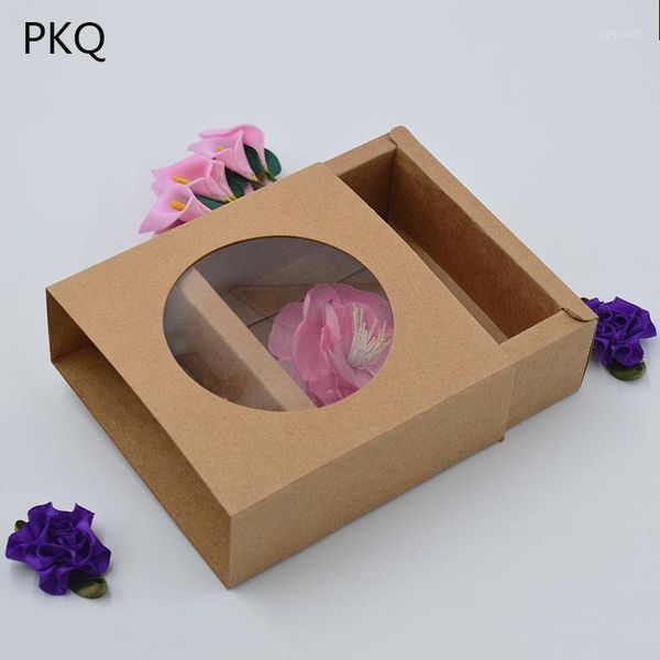 10pc square kraft paper box black small gift packing box white wedding party favor present window brown cardboard carton1
10pc square kraft paper box black small gift packing box white wedding party favor present window brown cardboard carton1