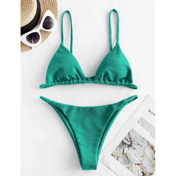 plain ribbed bikini set two piece swimsuits for women push up padded triangle string bikini high leg string bottoms, White;black
plain ribbed bikini set two piece swimsuits for women push up padded triangle string bikini high leg string bottoms, White;black
