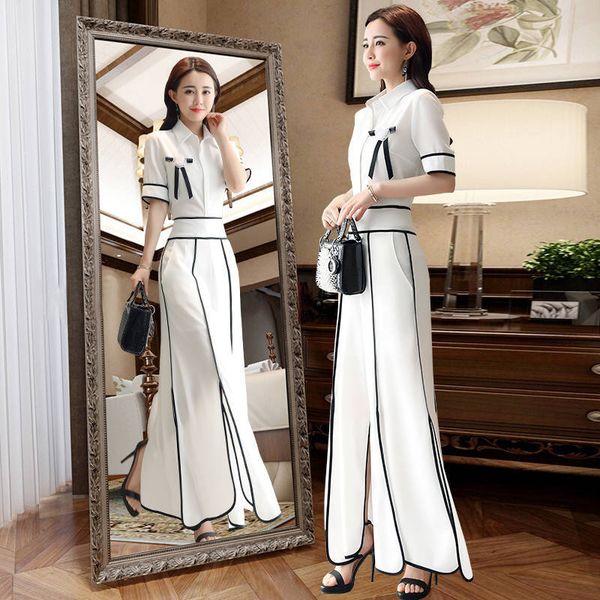 of summer women in the wide legged 2 piece defines chiffon shirt%broad leg suit pants for female ensemble spring qt4h, Gray
of summer women in the wide legged 2 piece defines chiffon shirt%broad leg suit pants for female ensemble spring qt4h, Gray