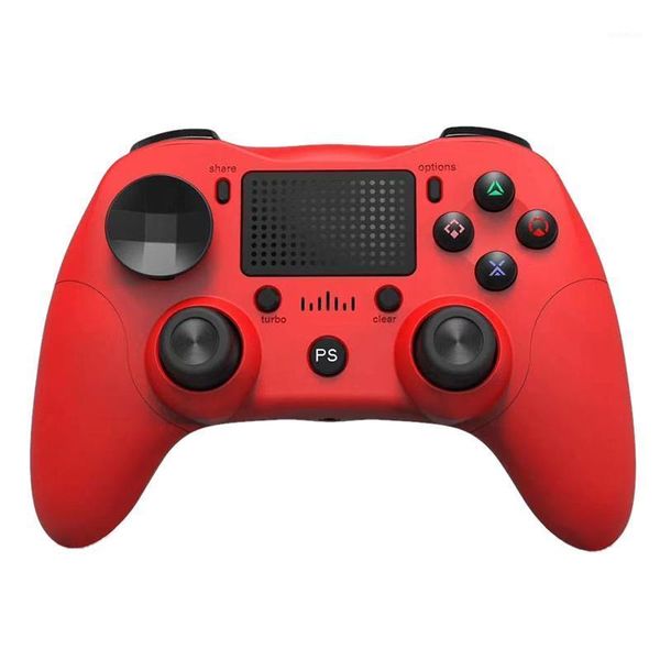 bluetooth wireless game controller build-in six axis dual vibration with press panel gamepad for /android/pc(red)1
bluetooth wireless game controller build-in six axis dual vibration with press panel gamepad for /android/pc(red)1