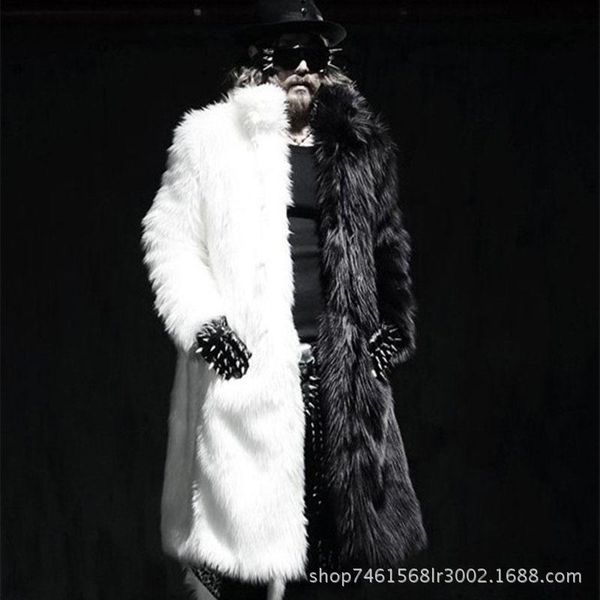 men's fur & faux men coat winter thick fluffy long sleeve warm outerwear luxury jacket black and white bontjas jackets mens
men's fur & faux men coat winter thick fluffy long sleeve warm outerwear luxury jacket black and white bontjas jackets mens