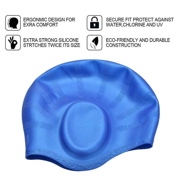 swim cap 2 pack silicone no slip swimming caps long hair pool hat with ear cover protect for women men youths wmtsrj
swim cap 2 pack silicone no slip swimming caps long hair pool hat with ear cover protect for women men youths wmtsrj