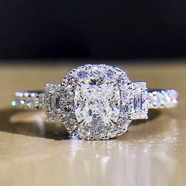 sparkling vintage jewelry 925 sterling silver cushion shape cocktail white z cz diamond gemstones party women wedding band ring gift, Slivery;golden
sparkling vintage jewelry 925 sterling silver cushion shape cocktail white z cz diamond gemstones party women wedding band ring gift, Slivery;golden