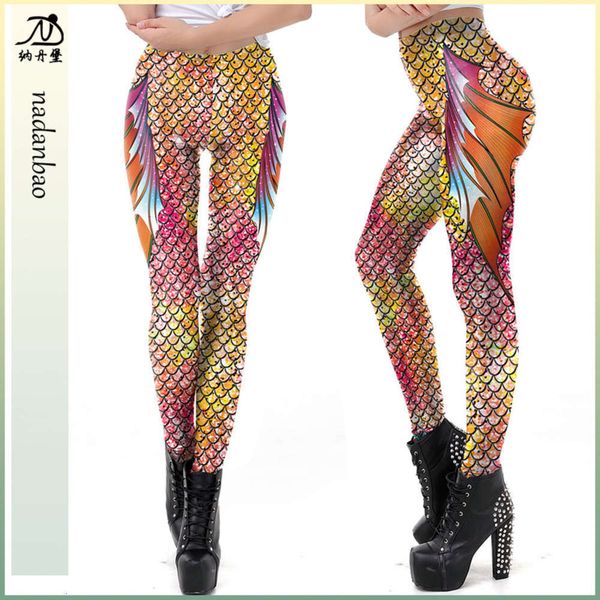 fish mermaid selling scale 3d printed leggings kdk1921, Black
fish mermaid selling scale 3d printed leggings kdk1921, Black