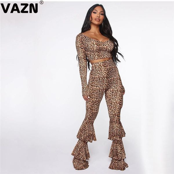 vazn 2020 new leopard sport o-neck fitness shinny 2 piece set full sleeve full pant 2 pieces set1, Gray
vazn 2020 new leopard sport o-neck fitness shinny 2 piece set full sleeve full pant 2 pieces set1, Gray