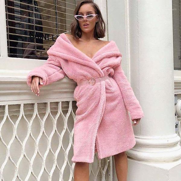 2020 wool coat women warm outwear plush notch collar loose fur jacket winter coat loose cardigan midi solid female jacket1, Black;brown
2020 wool coat women warm outwear plush notch collar loose fur jacket winter coat loose cardigan midi solid female jacket1, Black;brown