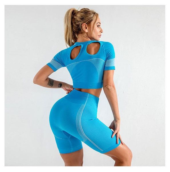 yoga outfits 2pcs women set summer sport vital seamless suit bra gym clothes fitness crop shirt high waist shorts sportswear1, White;red
yoga outfits 2pcs women set summer sport vital seamless suit bra gym clothes fitness crop shirt high waist shorts sportswear1, White;red