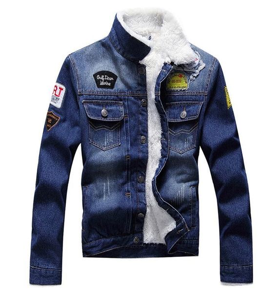2021 new winter mode blue cotton wool hip jeans men thick jacket coats d6kp, Black;brown
2021 new winter mode blue cotton wool hip jeans men thick jacket coats d6kp, Black;brown