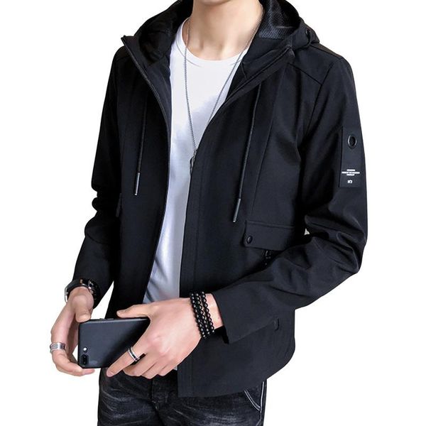 2020 new winter autumn casual waterproof jacket men's hooded parka men's warm jacket thick zipper, Black;brown 
2020 new winter autumn casual waterproof jacket men's hooded parka men's warm jacket thick zipper, Black;brown
