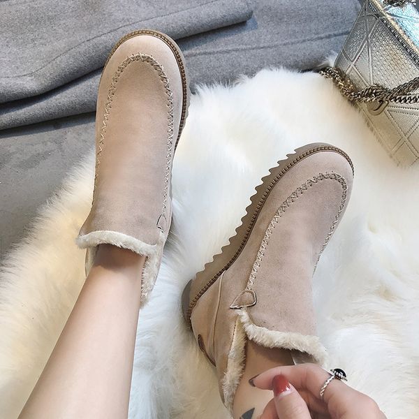 2021 the new new winter cotton shoes heel tube ladies solid-colored head snow women's boots 4530, Black
2021 the new new winter cotton shoes heel tube ladies solid-colored head snow women's boots 4530, Black