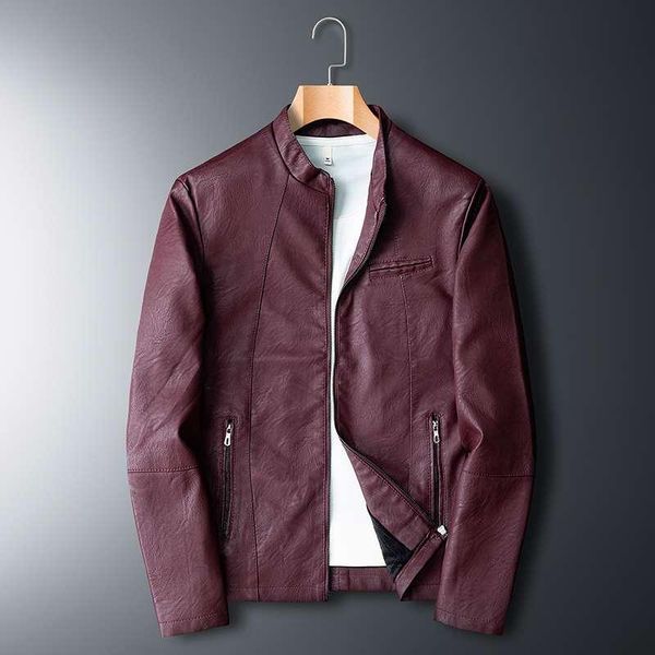 men's fur & faux korean spring fall mens clothing male stand collar wine red black pu leather jacket coat , autumn thick coats and jack
men's fur & faux korean spring fall mens clothing male stand collar wine red black pu leather jacket coat , autumn thick coats and jack