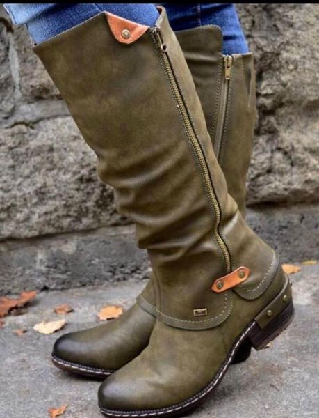 new vintage women western boots winter pointed toe long tube knight boot female knee-high high heel shoes wide calf rome botas, Black
new vintage women western boots winter pointed toe long tube knight boot female knee-high high heel shoes wide calf rome botas, Black