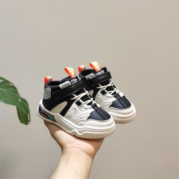 sneaker genuine leather children's fashion girls boys high breathable kids non-slip toddler baby shoes, Black;red
sneaker genuine leather children's fashion girls boys high breathable kids non-slip toddler baby shoes, Black;red