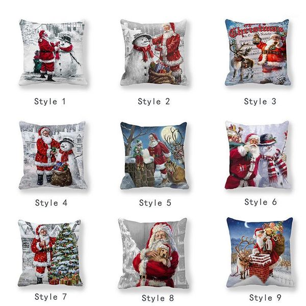single-sided printing suede christmas decorative throw pillows case cartoon snowman santa claus cushion cover car home decor1
single-sided printing suede christmas decorative throw pillows case cartoon snowman santa claus cushion cover car home decor1