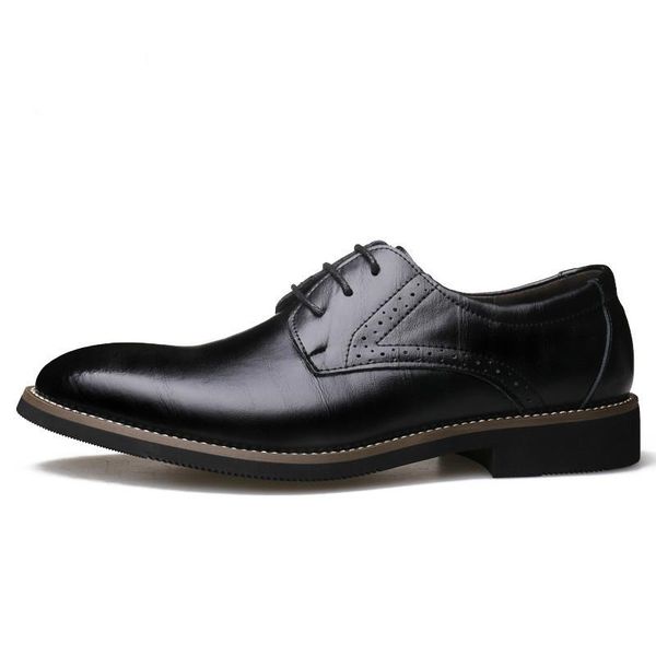 men simple lightweight men classic derby shoes male business dress formal shoes black blue brown size 37-48 drop shipping
men simple lightweight men classic derby shoes male business dress formal shoes black blue brown size 37-48 drop shipping