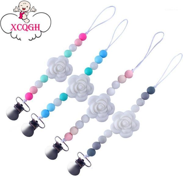 xcqgh baby pacifier chain clip teether anti-drop chain silicone flower silicone beads pacifier1
xcqgh baby pacifier chain clip teether anti-drop chain silicone flower silicone beads pacifier1