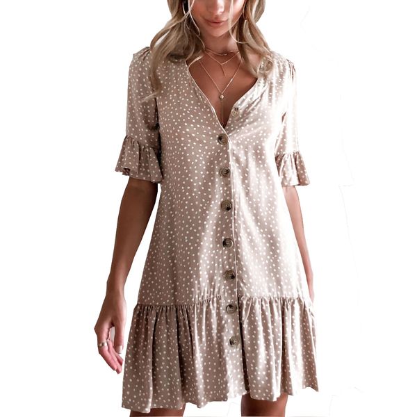 2021 new summer elegant mini dress women halter v-neck short sleeve waist puff sleeve dresses women sundresses x647, Black;gray
2021 new summer elegant mini dress women halter v-neck short sleeve waist puff sleeve dresses women sundresses x647, Black;gray