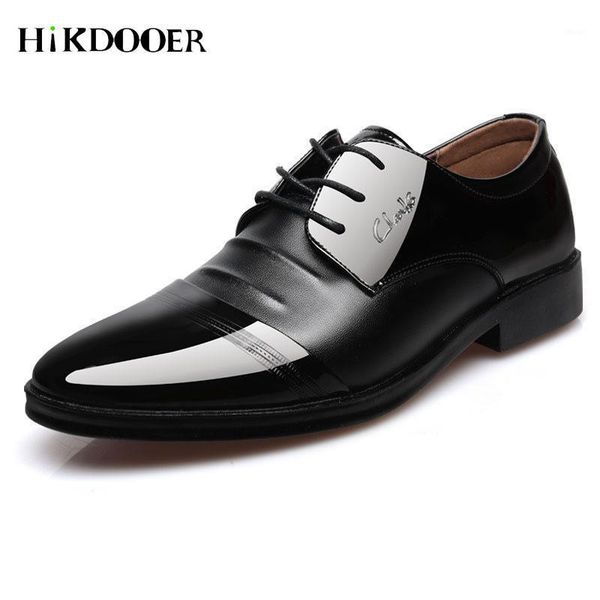 dress shoes arrival men pointed toe lace-up flat patchwork pu leather footwear female formal office shoes1, Black
dress shoes arrival men pointed toe lace-up flat patchwork pu leather footwear female formal office shoes1, Black