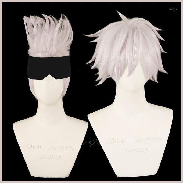party masks anime jujutsu kaisen gojo satoru cosplay wig synthetic halloween christmas + cap1
party masks anime jujutsu kaisen gojo satoru cosplay wig synthetic halloween christmas + cap1