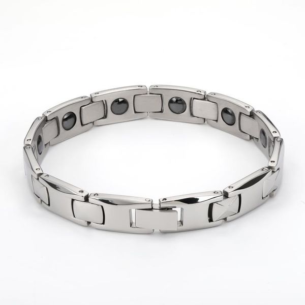 2020 моды людей браслеты браслеты для мужчин bijoux титан нержавеющей стали 316l ювелирные изделия шарма терапия магнитного браслета, Black
2020 моды людей браслеты браслеты для мужчин bijoux титан нержавеющей стали 316l ювелирные изделия шарма терапия магнитного браслета, Black