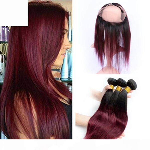 brazilian wine red ombre human hair weaves with 360 full lace frontal straight 1b 99j burgundy ombre 3bundles with 360 lace frontal closure, Black;brown
brazilian wine red ombre human hair weaves with 360 full lace frontal straight 1b 99j burgundy ombre 3bundles with 360 lace frontal closure, Black;brown