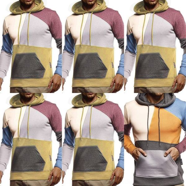 eg15e new cover hooded style color matching sweater men's style casual in autumn coat coat sweater coatwinter 2020 baluc, Black
eg15e new cover hooded style color matching sweater men's style casual in autumn coat coat sweater coatwinter 2020 baluc, Black