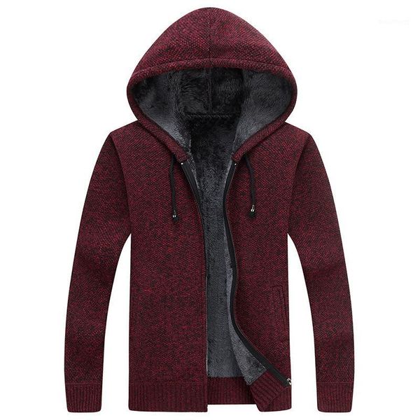 men hooded winter cardigan zipper autumn warm thick plus velvet perfect quality jacket knitted casual male sweater drop shipping1, White;black
men hooded winter cardigan zipper autumn warm thick plus velvet perfect quality jacket knitted casual male sweater drop shipping1, White;black