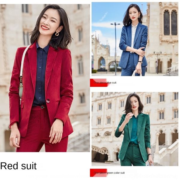 yqpzd velvet interview professional suit dress korean-style fashionable western-style business formal women's forfashion velvet fashion, Gray
yqpzd velvet interview professional suit dress korean-style fashionable western-style business formal women's forfashion velvet fashion, Gray
