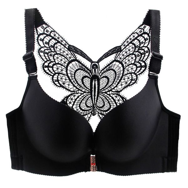 seamless front closure bra big size butterfly adjustable push up bra plus size bras for women large size brassiere femme y19070301, Red;black
seamless front closure bra big size butterfly adjustable push up bra plus size bras for women large size brassiere femme y19070301, Red;black