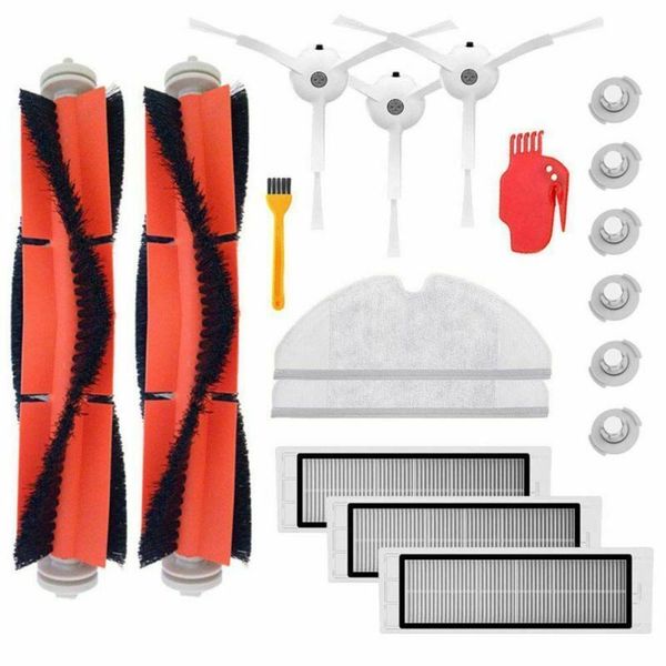 18pcs vacuum cleaner parts replacement for mi robot roborock s50 s51 roborock 2 roborock s6 max vacuum cleaner accessory kit
18pcs vacuum cleaner parts replacement for mi robot roborock s50 s51 roborock 2 roborock s6 max vacuum cleaner accessory kit
