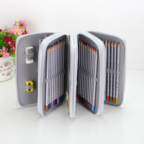 36/48/72 holes pencil case for drawing painting art marker pens multifunction large capacity school stationery bag pouch supply
36/48/72 holes pencil case for drawing painting art marker pens multifunction large capacity school stationery bag pouch supply